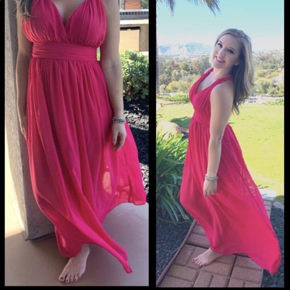 NWT Vacation 🌴Twist-tie Flowy Dress